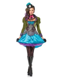 Déguisement Chapelier Deluxe Femme