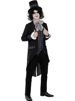 Déguisement Chapelier Sombre Homme Grande Taille