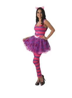 Déguisement Chat Du Cheshire Femme - Alice Aux Pays Des Merveilles