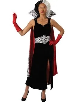 Déguisement De Cruella D'Enfer Pour Femme