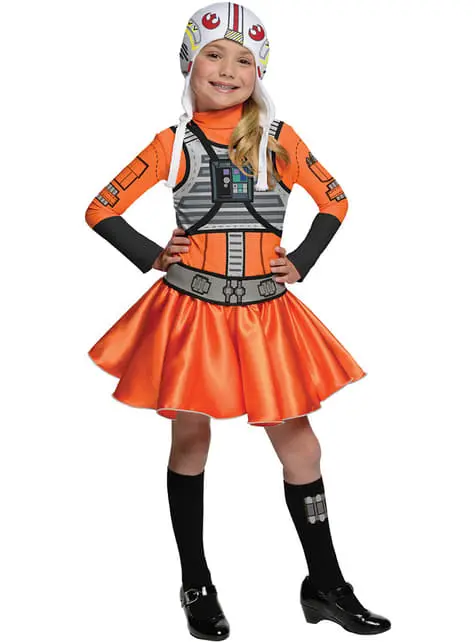 Déguisement De Pilote X Wing Star Wars Pour Fille