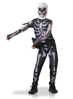 Déguisement Fortnite Skull Trooper Adolescente