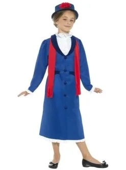 Déguisement Nounou Victorienne Fille