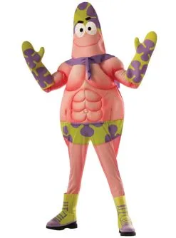 Déguisement Patrick Etoile De Mer Musclé Bob L'Eponge Le Film Homme