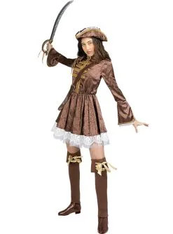 Déguisement Pirate Colonial Femme