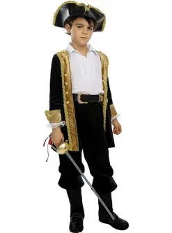Déguisement Pirate Deluxe Enfant - Collection Colonial