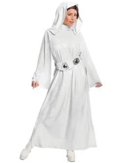 Déguisement Princesse Leia Femme Deluxe