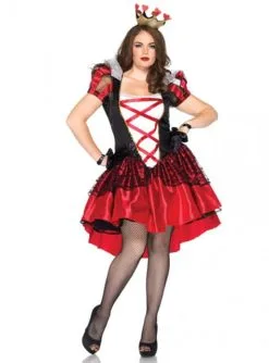 Déguisement Reine Des Cœurs Femme Grande Taille