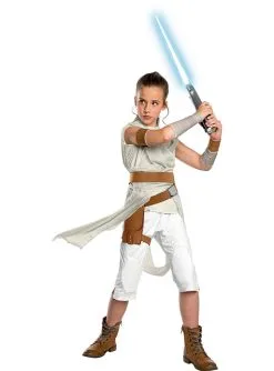 Déguisement Rey Star Wars Épisode 9 Premium Fille