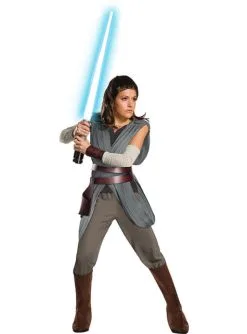 Déguisement Rey Star Wars Les Derniers Jedi Super Deluxe Femme