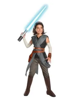 Déguisement Rey Star Wars Les Derniers Jedi Super Deluxe Fille