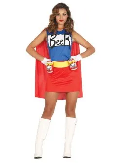 Déguisement Super-Héros De La Bière Femme