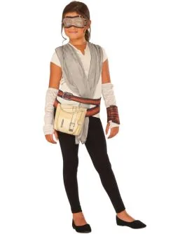 Kit Déguisement Rey Star Wars Le Réveil De La Force Fille