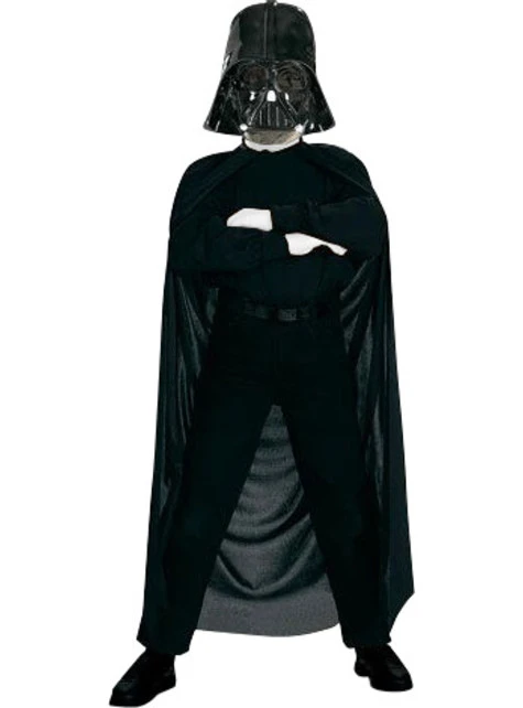 Kit Masque Et Cape Dark Vader Pour Enfant