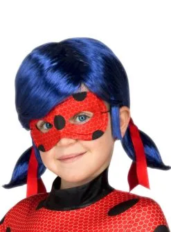 Perruque Ladybug Fille : Miraculous, Les Aventures De Ladybug Et Chat Noir