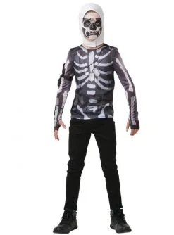 T-shirt Fortnite Skull Trooper Adolescente